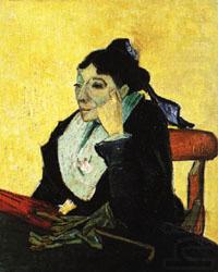 Vincent Van Gogh The Woman of Arles(Madame Ginoux) china oil painting image
